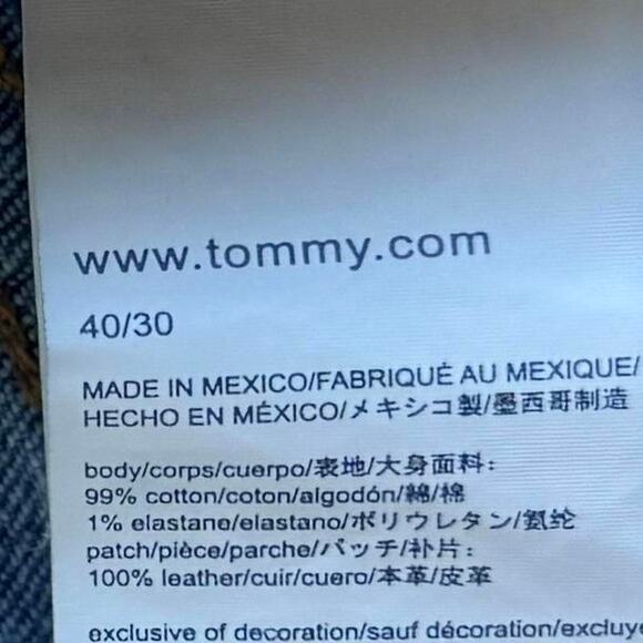 Vintage Y2K Tommy Hilfiger Grunge Opium Essential Denim Jeans - Picture 4 of 4